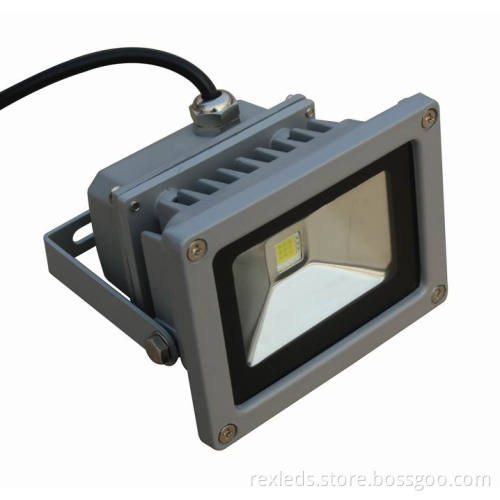 Outdoor 12v Led Flood Lights Rex-s001, 10w High Power Led Floodlight 2700-8500k